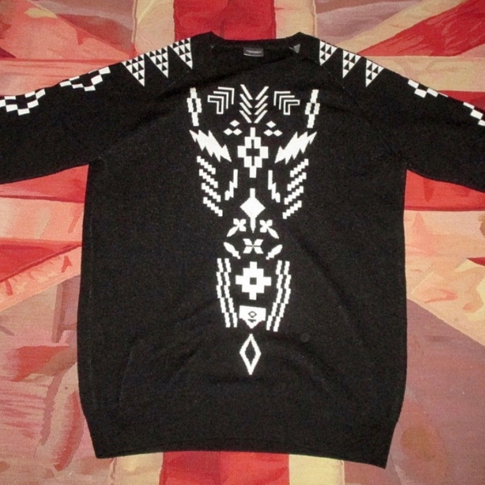 Marcelo Burlon Melimoyu Intarsia Wool Sweater